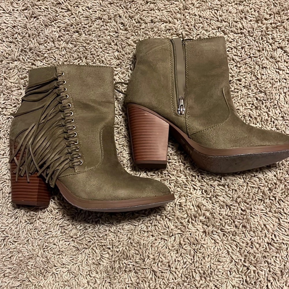 Fringe Booties - image 1